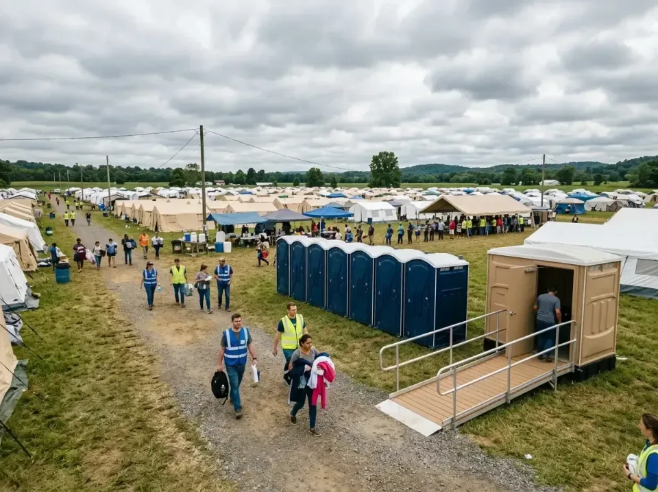 disaster-relief-camp-restrooms-010 — frequently asked questions, Dumpster & Portable Bathrooms Rental in Bryant, WA